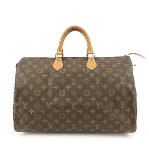 Louis Vuitton Monogram Speedy 40 Coated Canvas Sat
